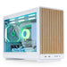 Lian Li A3‑mATX Wood White Micro‑ATX PC case with wood accents.