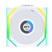 Lian Li UNI FAN SL Wireless LCD 120 White ARGB PWM Case Fan with 1.6 Inch IPS Display