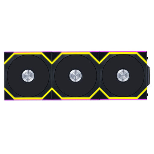 Lian Li UNI SL Wireless RGB 120mm Reverse Flow ARGB PWM Triple Fan Pack Black with L-Wireless Controller