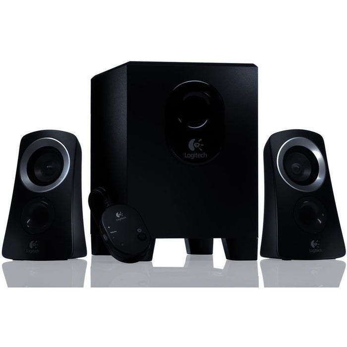 Logitech Z313 2.1 Multimedia Speaker System with Subwoofer Black