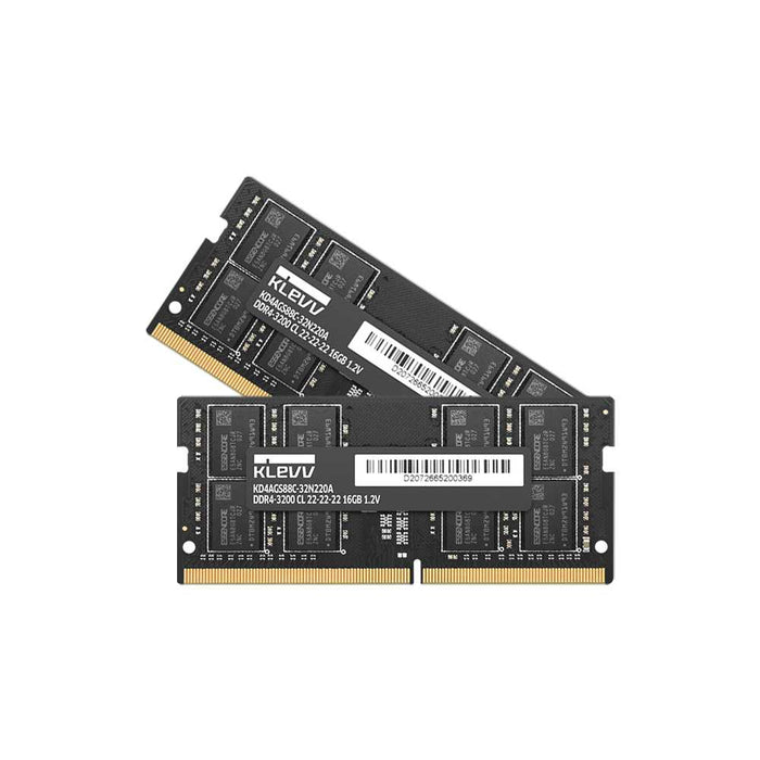 KLEVV 32GB 3200MHZ DDR4 LAPTOP SO-DIMM LAPTOP MEMORY RAM