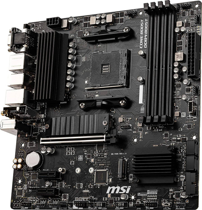 MSI B550M PRO-VDH WIFI Micro-ATX AM4 MotherBoard| PCle 4.0