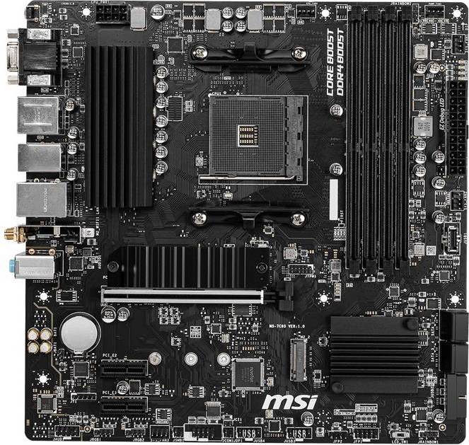 MSI B550M PRO-VDH WIFI Micro-ATX AM4 MotherBoard| PCle 4.0
