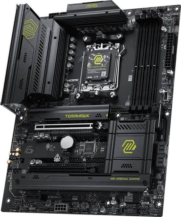 MSI MAG B850 TOMAHAWK WIFI AM5 ATX Motherboard – DDR5, PCIe 5.0, Wi‑Fi 7