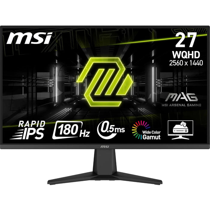 MSI MAG 275QF 27-Inch WQHD Gaming Monitor – 180Hz Rapid IPS Display