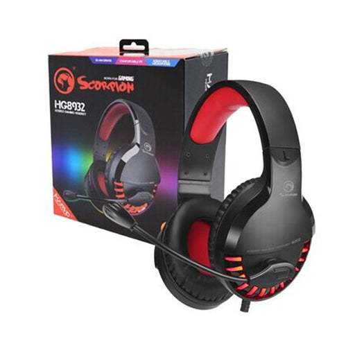 Marvo Scorpion HG8932 Stereo Sound Gaming Headset Black.