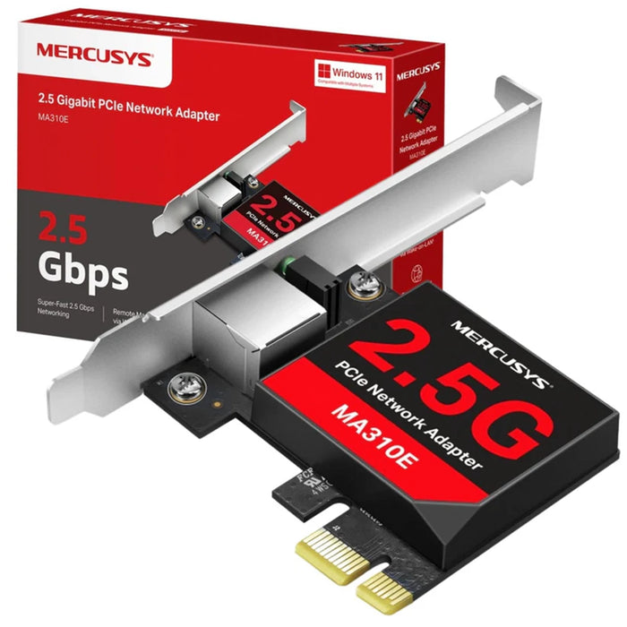 MERCUSYS MA310E 2.5GbE PCI‑Express network adapter card