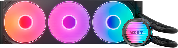 NZXT Kraken 360 RGB Black Liquid CPU Cooler – High‑Performance 360mm AIO