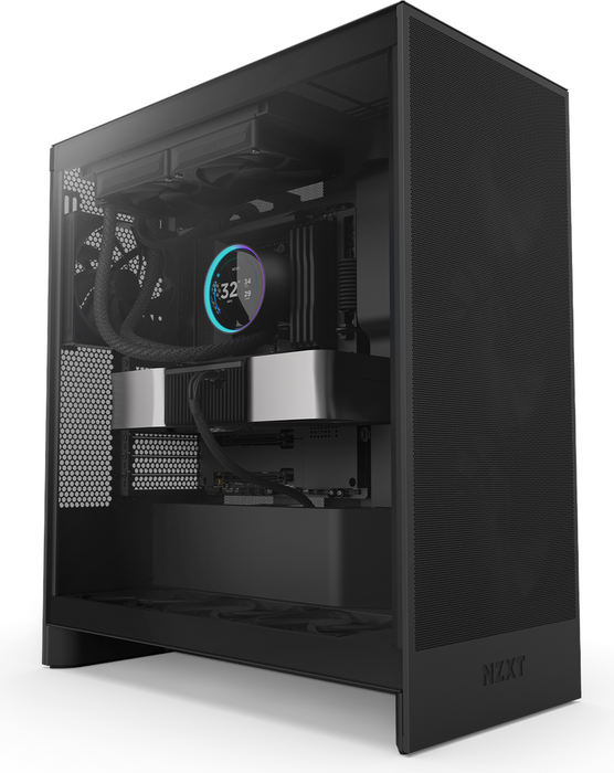NZXT Kraken Elite 240 RGB Black Liquid CPU Cooler – LCD Display, High‑Perfom 240mm AIO