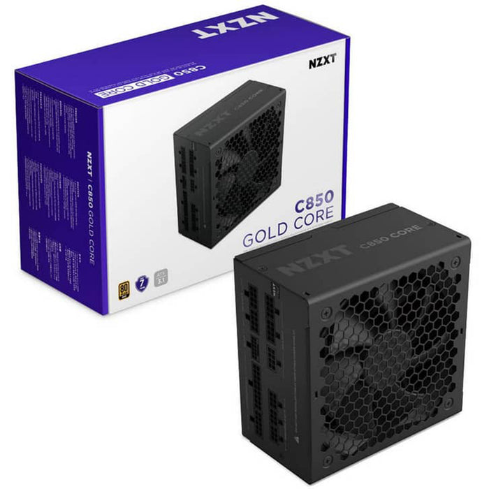 NZXT C850 Core 850W Gold ATX 3.1 Modular Power Supply Black