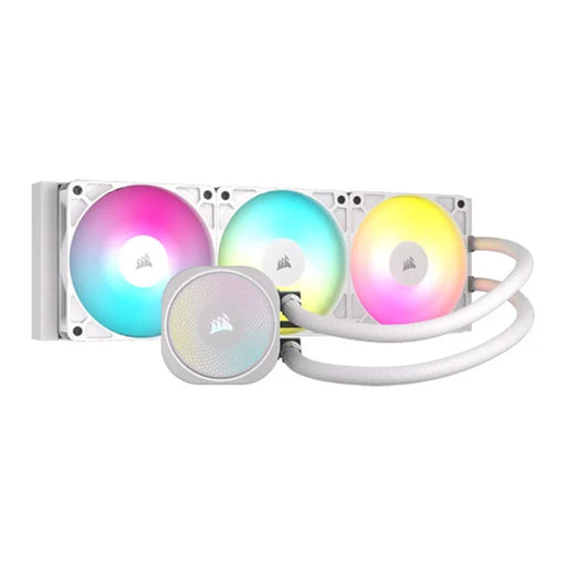 Corsair NAUTILUS 360 RS ARGB White 360mm AIO Liquid CPU Cooler.