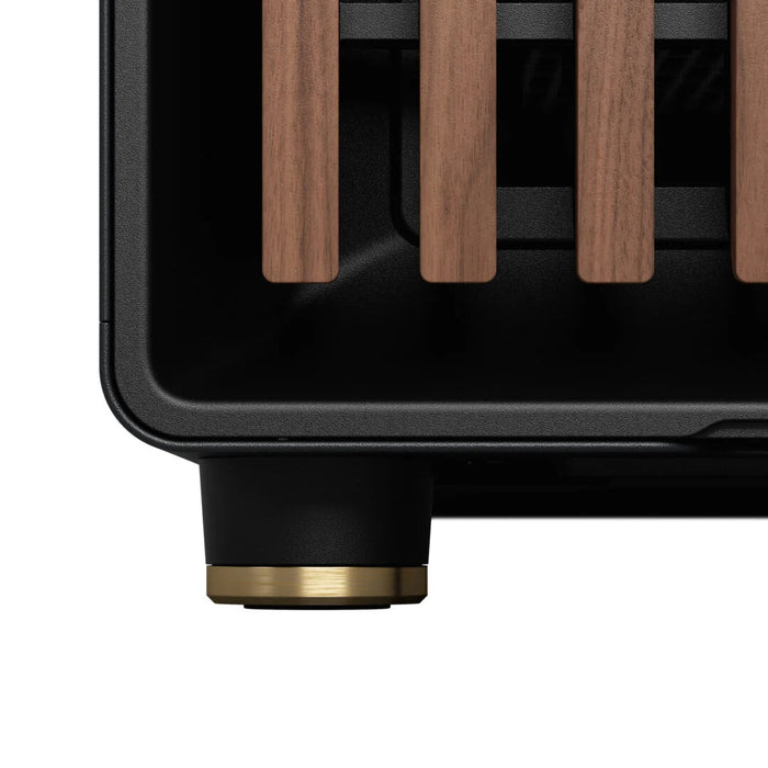 Fractal Design North Charcoal Black, Wood Walnut front ATX Mid Tower PC Gaming Case