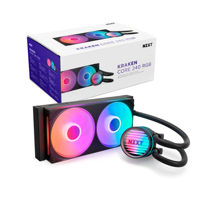 NZXT Kraken Core 240mm RGB Black Liquid CPU Cooler