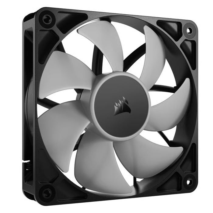 CORSAIR RS120 ARGB 120mm PWM Fans Triple Pack Black – Daisy-Chain ARGB Cooling Fans
