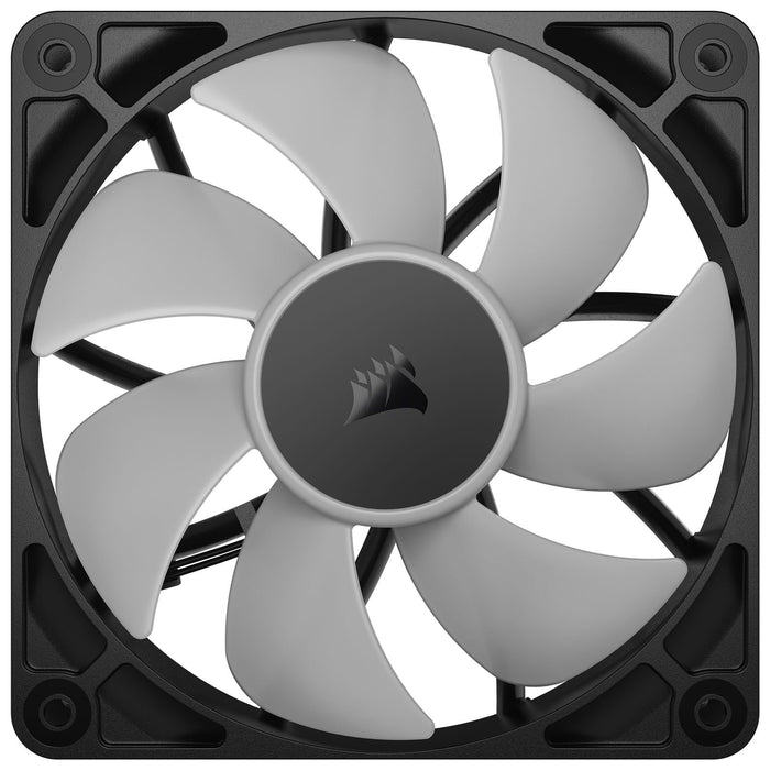 CORSAIR RS120 ARGB 120mm PWM Fans Triple Pack Black – Daisy-Chain ARGB Cooling Fans
