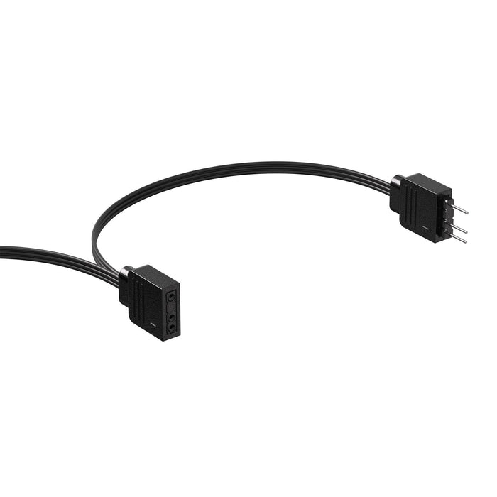 CORSAIR RS120 ARGB 120mm PWM Fans Triple Pack Black – Daisy-Chain ARGB Cooling Fans