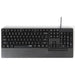 Rapoo NK2000 wired spill‑resistant keyboard in black (QWERTY).