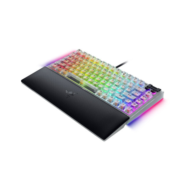 Razer BlackWidow V4 75% Phantom White – Hot‑Swappable Mechanical Keyboard