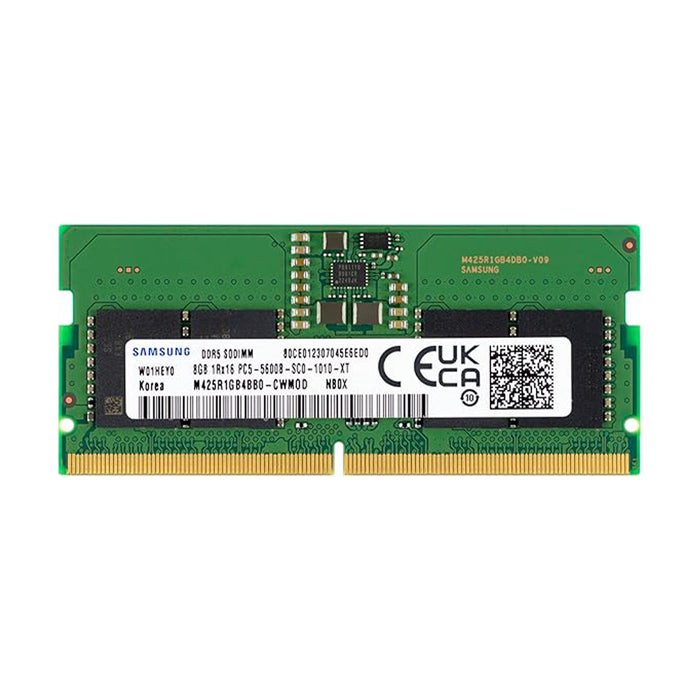 Samsung 8GB DDR5 5600MHz SODIMM laptop RAM OEM module for high‑speed, energy‑efficient notebook performance.