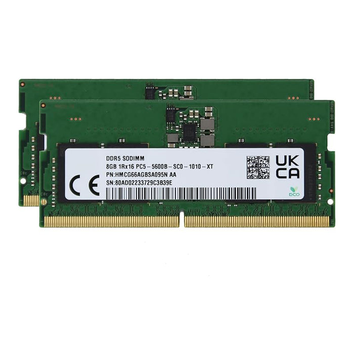 SK Hynix 16GB (2x8GB) DDR5 5600MHz PC5-5600B SODIMM Notebook Laptop RAM Memory