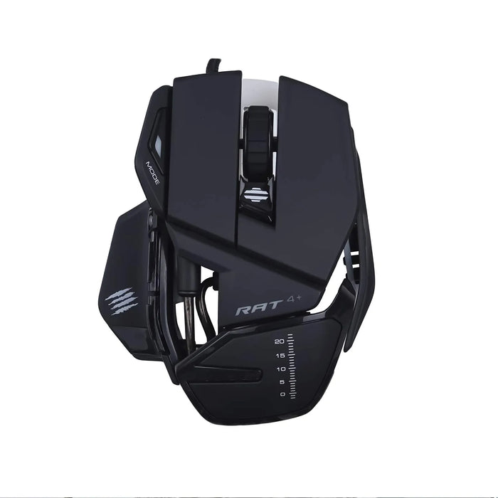 Mad Catz R.A.T. 4+ Optical Gaming Mouse – 7000 DPI – Black