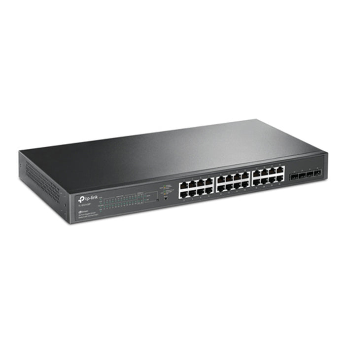 TP‑Link JetStream SG2428P 28‑port Gigabit PoE+ managed switch.