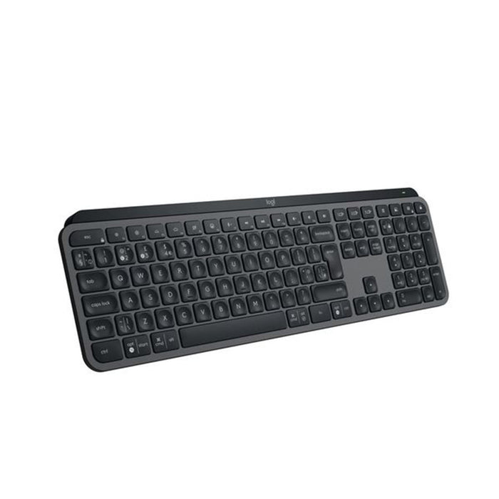 Logitech MX Keys S Wireless Keyboard – Smart Backlight, USB‑C, Multi‑Device, Black