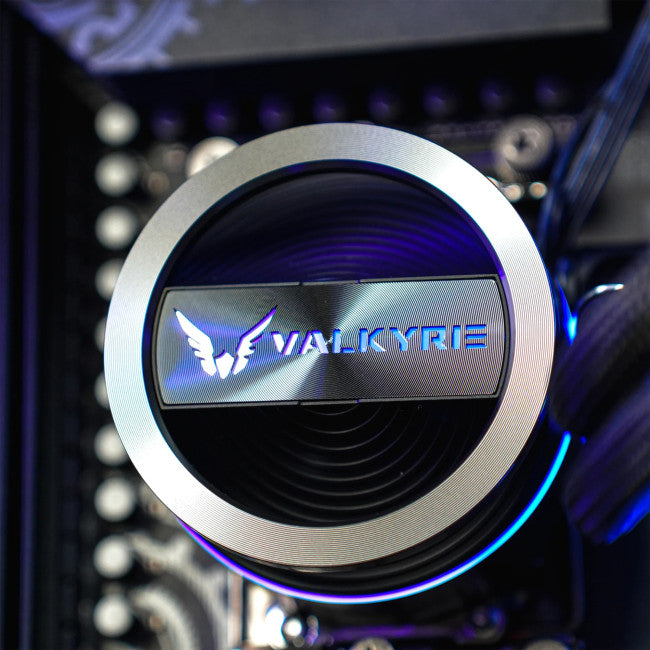 Valkyrie Dragonfang 240 ARGB Liquid CPU Cooler – 240mm Radiator, Intel/AMD Support, Black