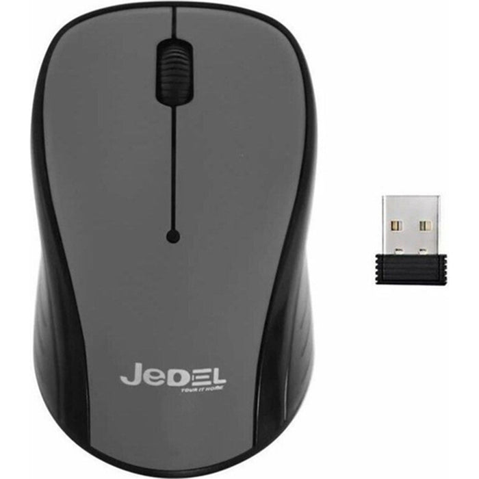 JEDEL Wireless Optical Mouse Black.