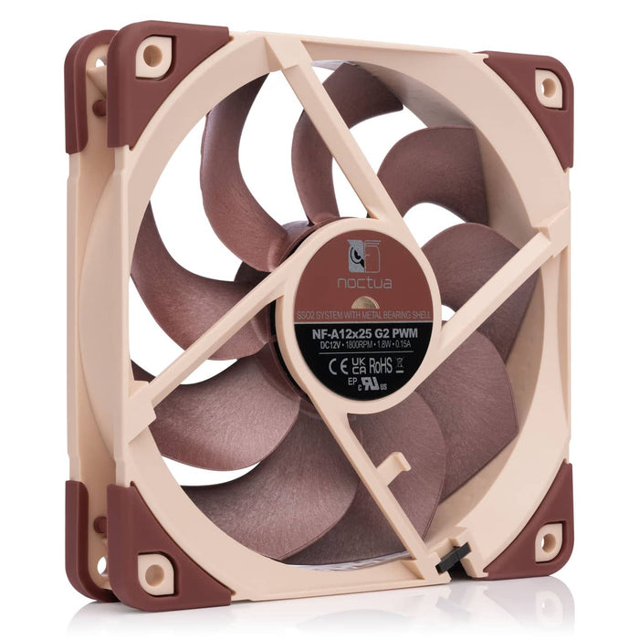 Noctua NF‑A12x25 G2 PWM 120mm Next‑Gen Quiet Performance Fan – 1800RPM