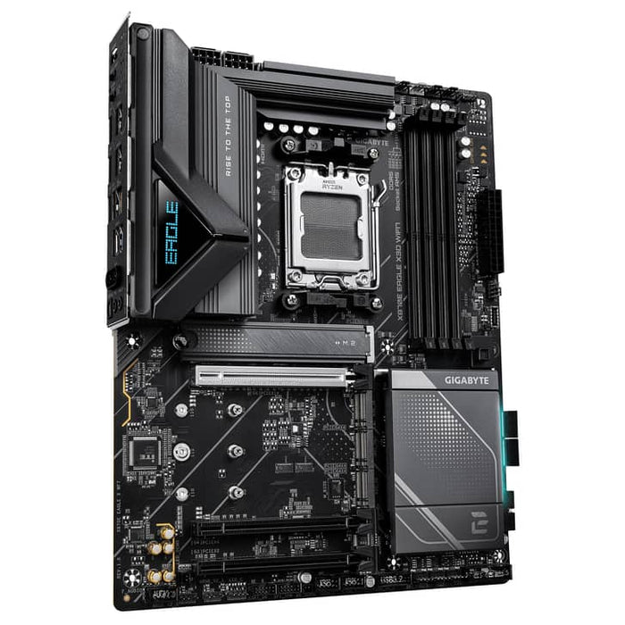 GIGABYTE X870E EAGLE X3D WIFI7 – AM5 ATX Motherboard, DDR5, PCIe 5.0, USB4, Wi‑Fi 7