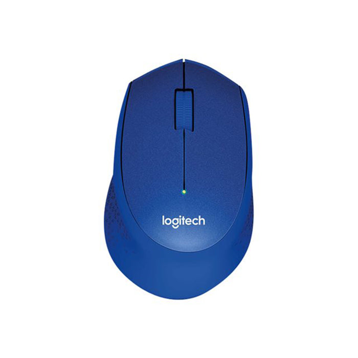 Logitech M330 Silent Plus Wireless Mouse Blue
