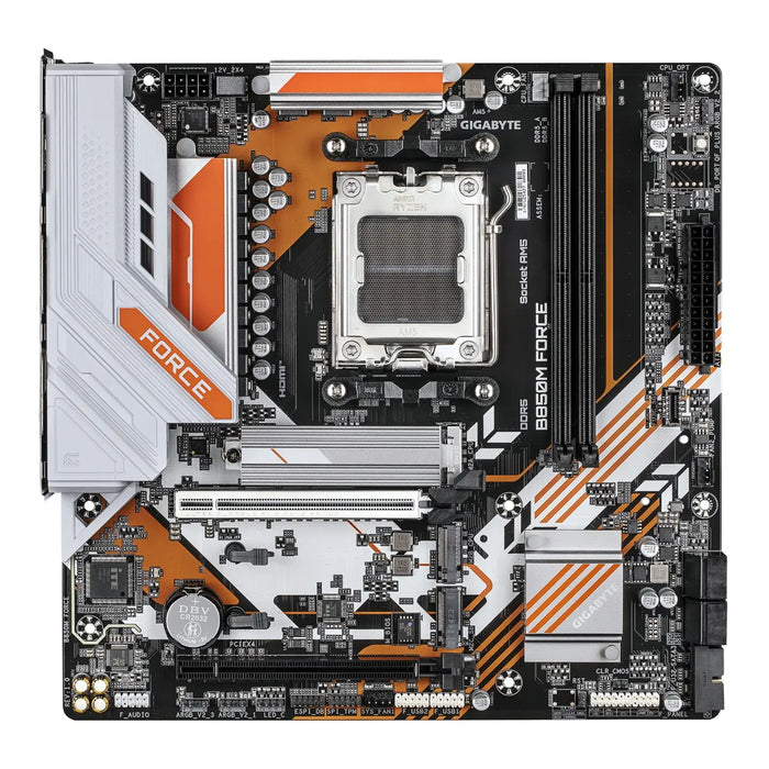 GIGABYTE B850M FORCE – AM5 Micro ATX Motherboard, DDR5, PCIe 5.0, 2.5Gb LAN