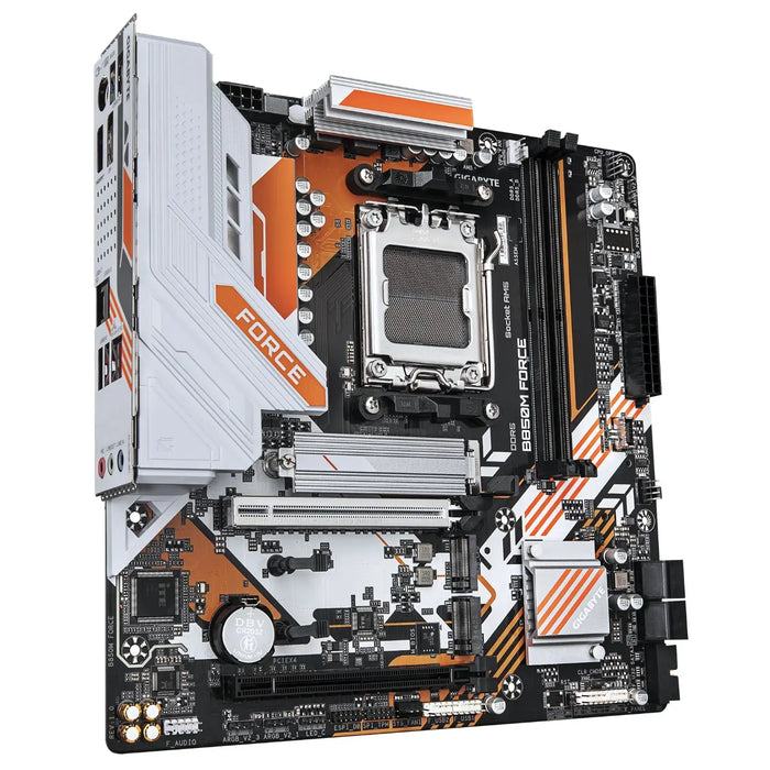 GIGABYTE B850M FORCE – AM5 Micro ATX Motherboard, DDR5, PCIe 5.0, 2.5Gb LAN