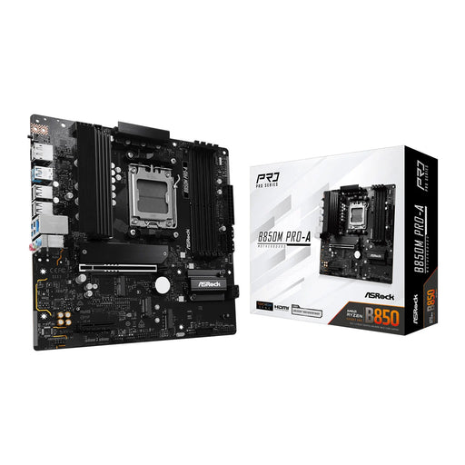 B850m mATX gaming motherboard.
