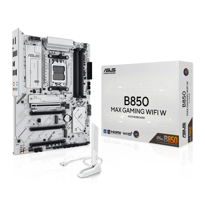 B850 Max Gaming WiFi W Motherboard ATX AMD AM5.