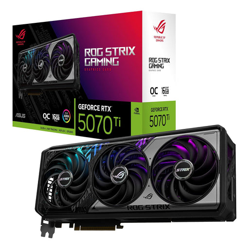 ROG STRIX 5070Ti OC graphics card for gaming, AI development, editing, rendering, etc.