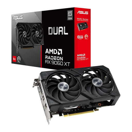 AMD Radeon RX 9060XT gaming graphics card.
