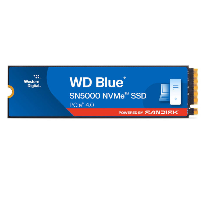 WD Blue SN5000 4TB NVMe SSD – PCIe Gen4 M.2 2280 Internal Solid-State Drive