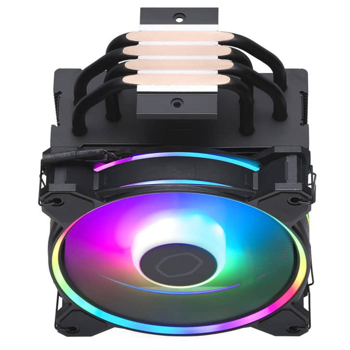 Cooler Master Hyper 212 Halo² Black Edition CPU Cooler – 120mm, ARGB, 154mm Height