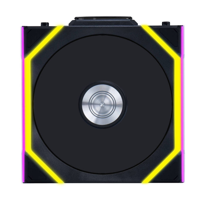 Lian Li UNI SL Wireless RGB 120mm Reverse Flow Triple Pack Black – ARGB PWM Fans with Controller