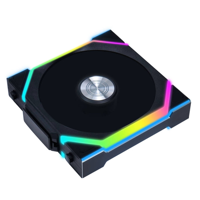 Lian Li UNI SL Wireless RGB 120mm Reverse Flow Triple Pack Black – ARGB PWM Fans with Controller