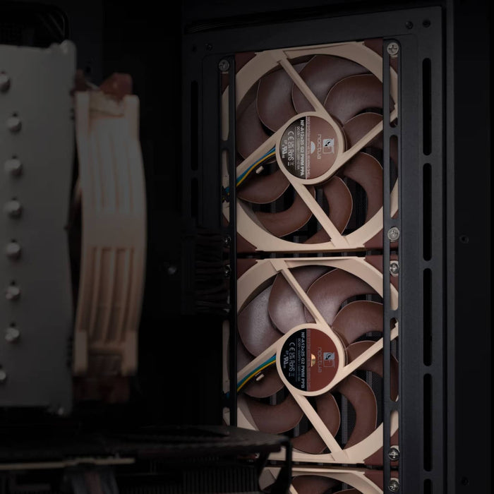Noctua NF‑A12x25 G2 PWM Sx2‑PP 120mm Fan 2‑Pack – Quiet, 1800 RPM