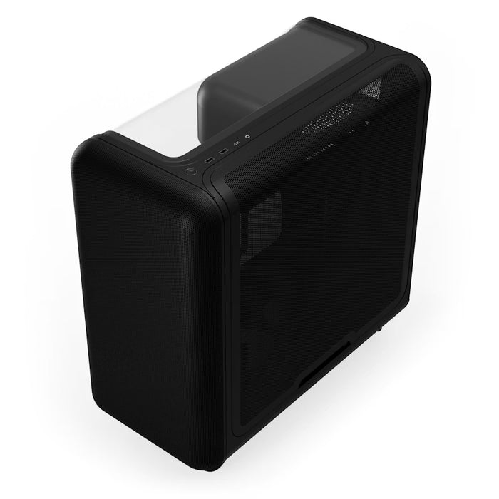 HYTE X50 Pitch Black Mid‑Tower Case – High Airflow / E‑ATX Support