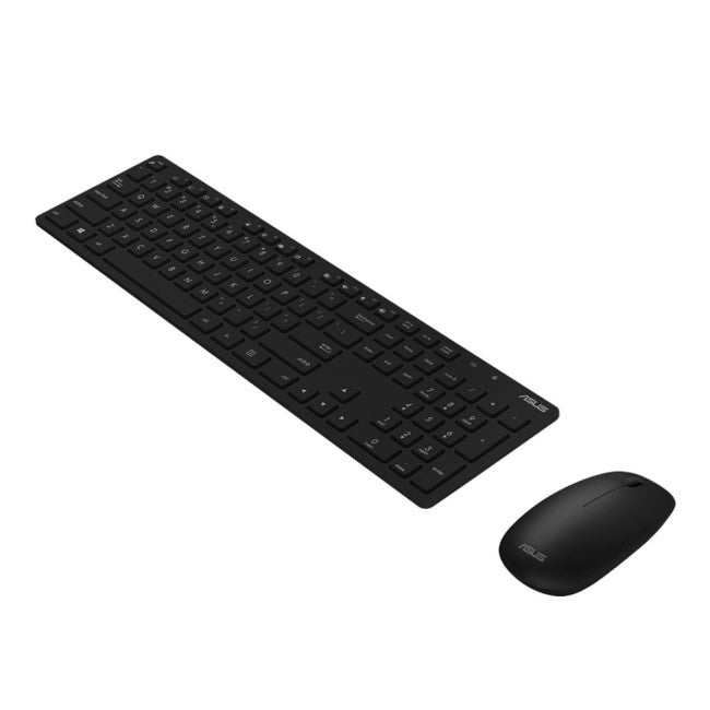 ASUS W5000 RF Wireless Keyboard & Mouse Bundle – Low Profile, 1600 DPI, UK Layout