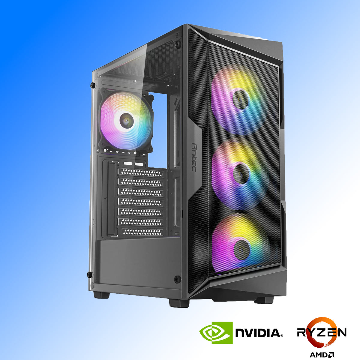 Warlord F-37 | Desktop Computer | Affordable Budget PC | Ryzen 5 5600 ...