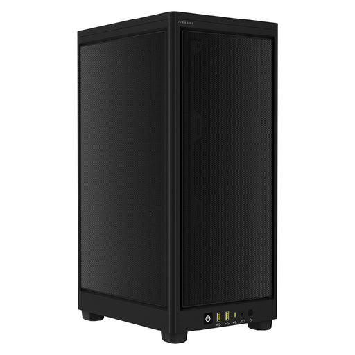 mini itx gaming pc case black