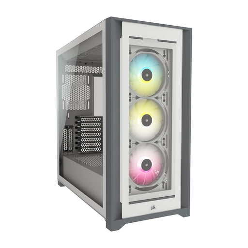 gaming pc case white e-atx
