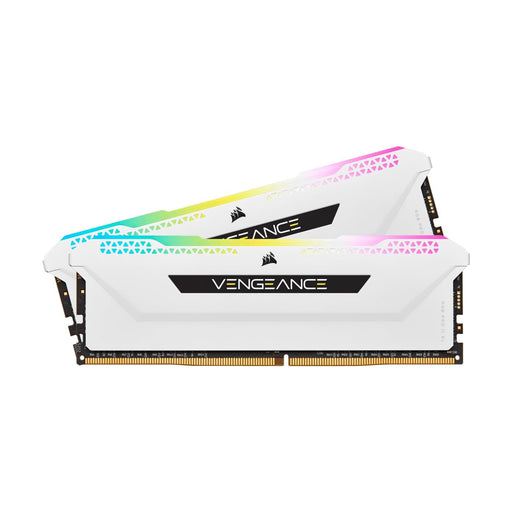 32GB RAM 3600MHz Desktop Memory Kt, DDR4, White