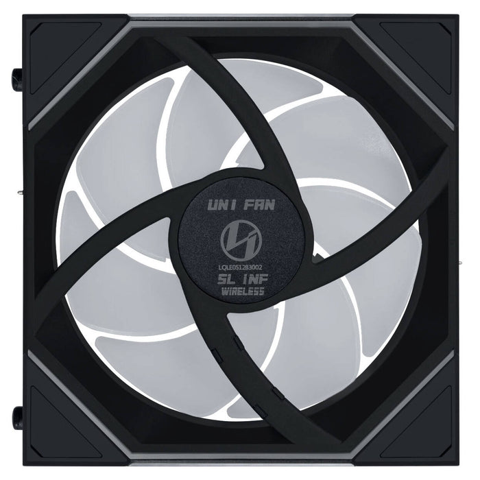 Lian Li UNI SL120 INF Wireless ARGB 120mm Triple Fan Pack Black – Infinity Mirror PWM Fans